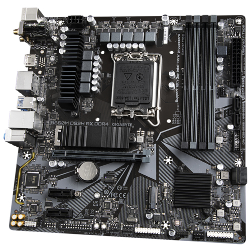 Bekijk afbeelding 4 van Gigabyte 1700 B660M DS3H AX DDR4 - 2xM.2/2xDP/HDMI/µATX